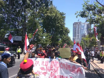 Aksi Mahasiswa Papua